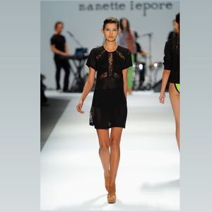 Nanette Lepore Turntable Dress in BLACK